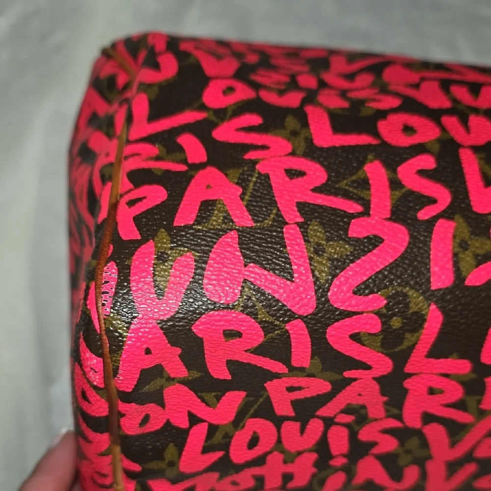 Louis VUITTON GRAFFITI SPEEDY 30 - Picture 12 of 15